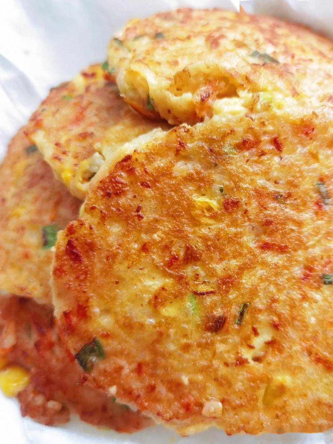 米饭鸡蛋早餐饼(米饭鸡蛋早餐饼怎么做)