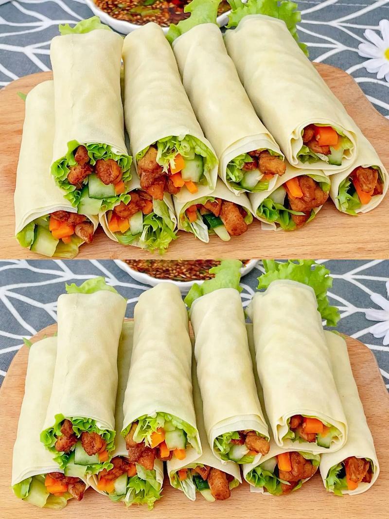 豆皮素菜卷的做法家常蒸(豆皮蒸蔬菜卷的家常做法)