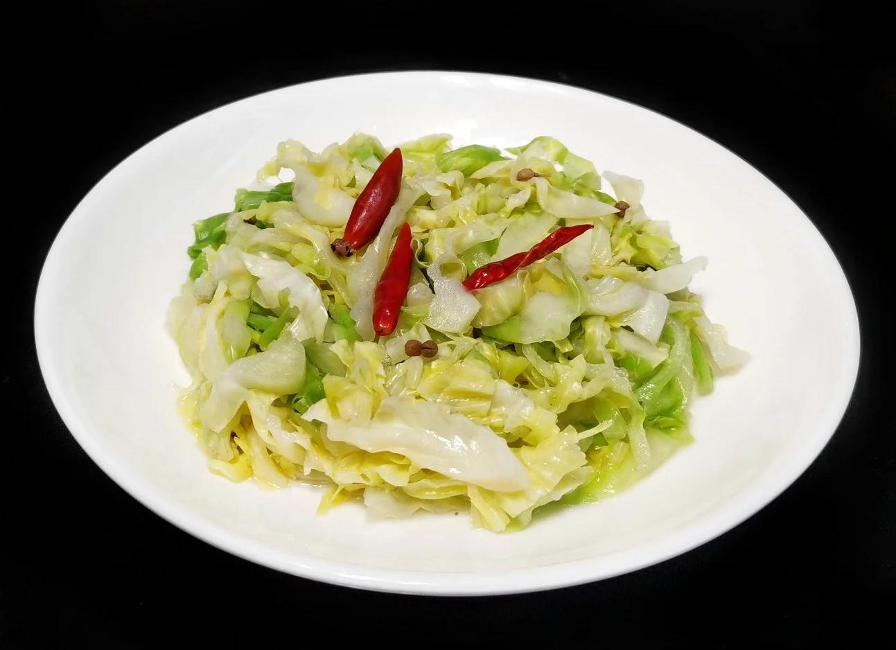 圆白菜拌凉菜(炒圆白菜怎么炒好吃)