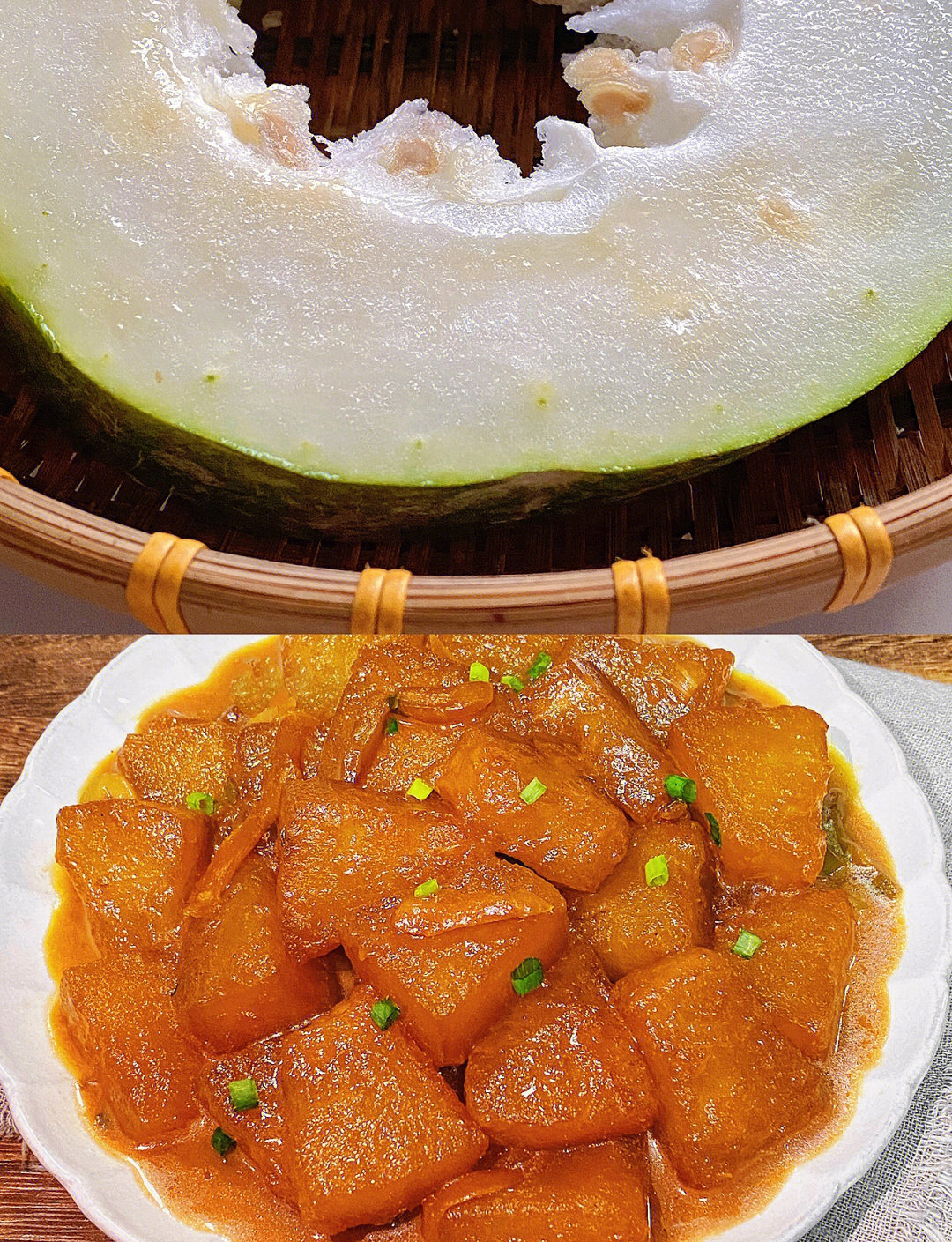 素菜冬瓜炒红萝卜(素炒冬瓜胡萝卜)