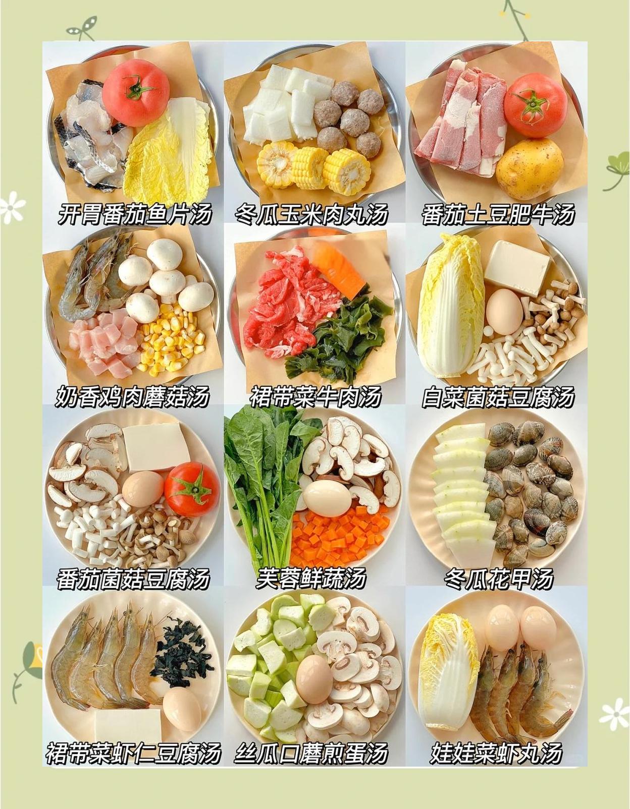 特色汤大全(特色靓汤)