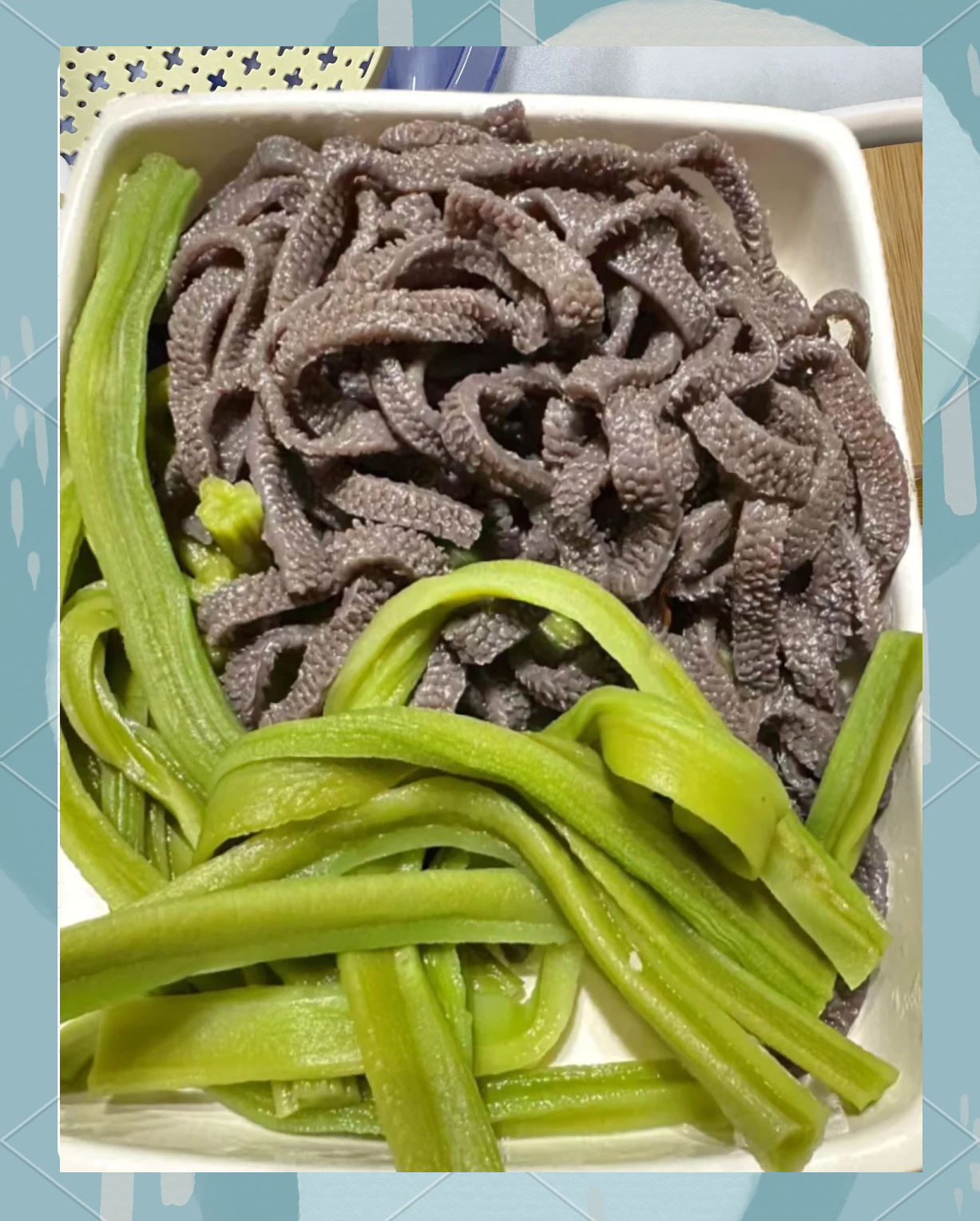 凉菜口水毛肚(毛肚调凉菜)