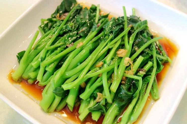 白灼素菜图片(白灼素菜菜谱大全)