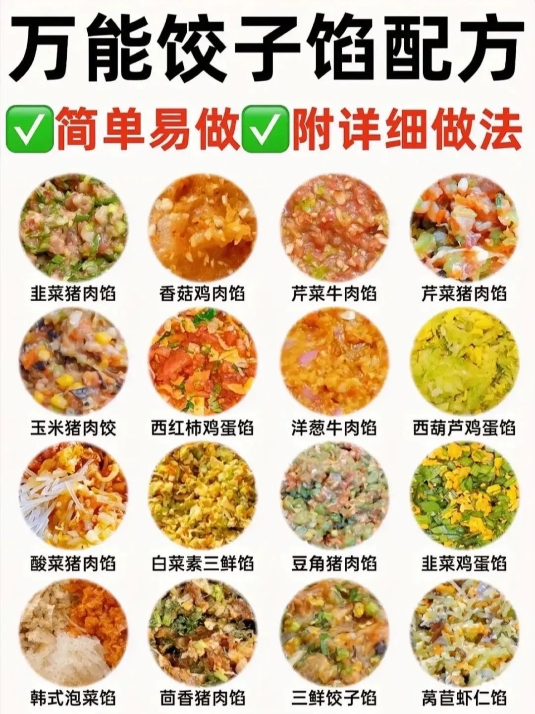 素菜白菜馅做法大全(素白菜馅怎么和) 素菜白菜馅做法大全(素白菜馅怎么和)