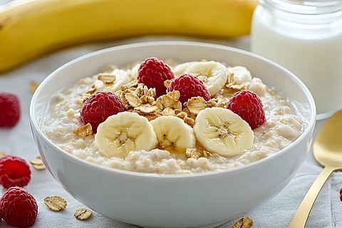 燕麦香蕉早餐(早餐燕麦香蕉会长胖吗)