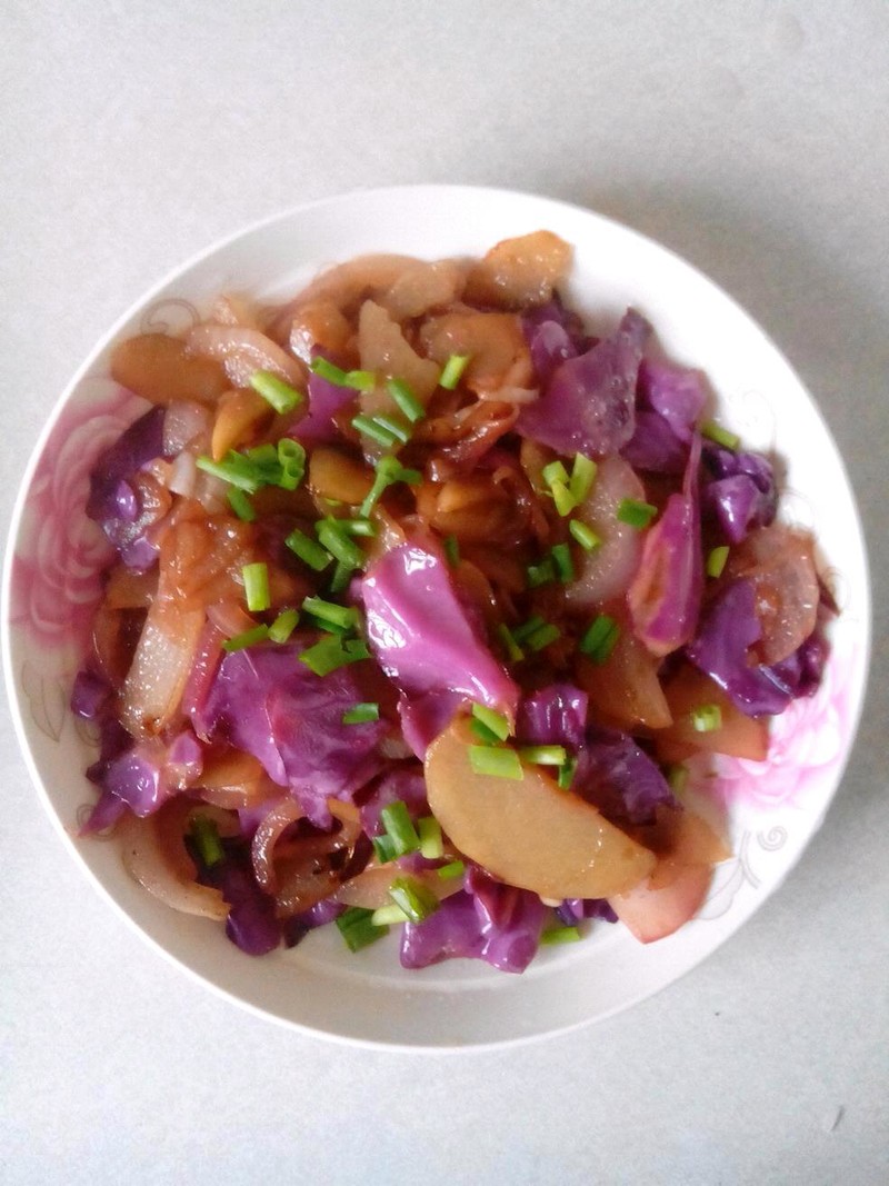 紫甘蓝炒素菜什么好吃(紫甘蓝炒素菜什么好吃又营养) 紫甘蓝炒素菜什么好吃(紫甘蓝炒素菜什么好吃又营养)