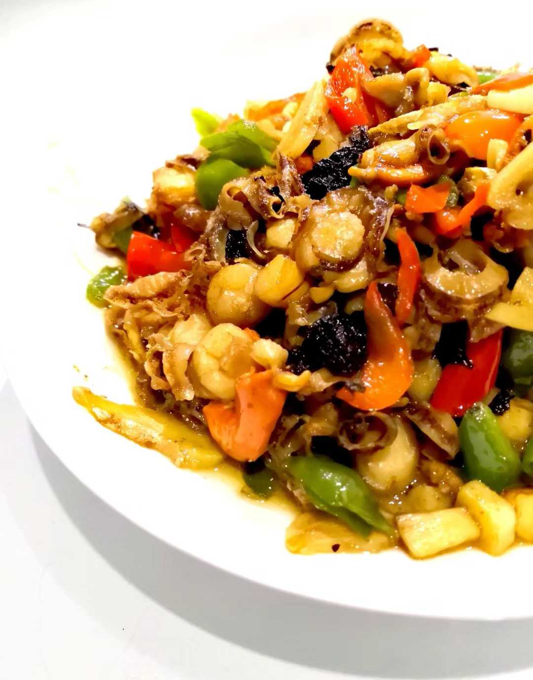 辣炒扇贝肉放什么素菜(炒扇贝肉配什么菜) 辣炒扇贝肉放什么素菜(炒扇贝肉配什么菜)