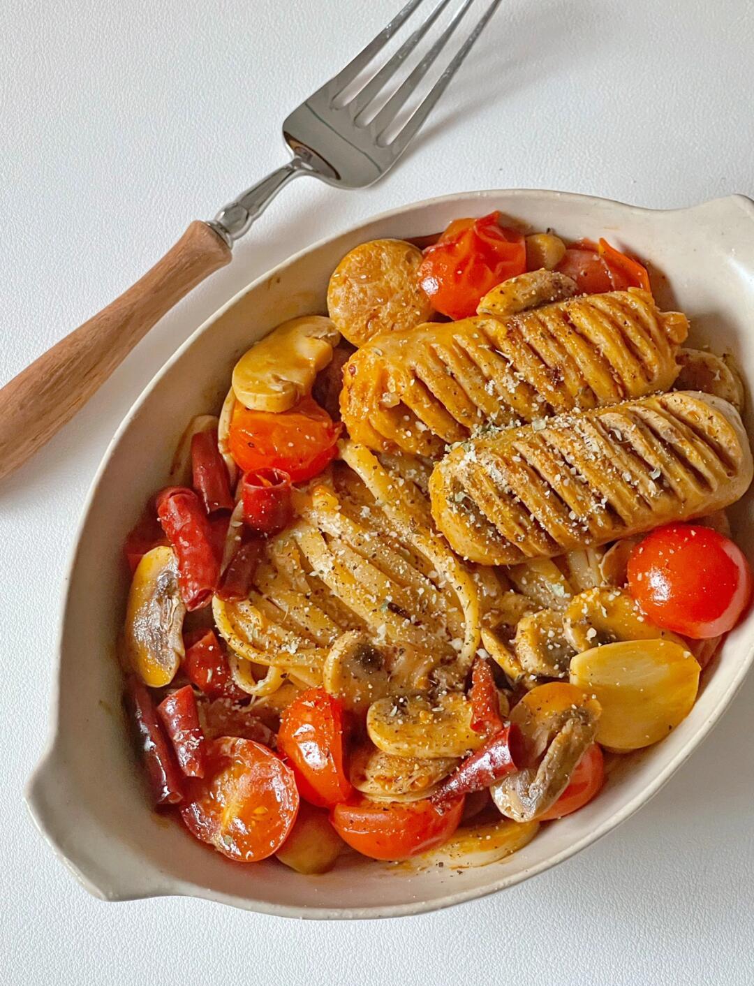 美国香肠肉汁早餐(美国 香肠)