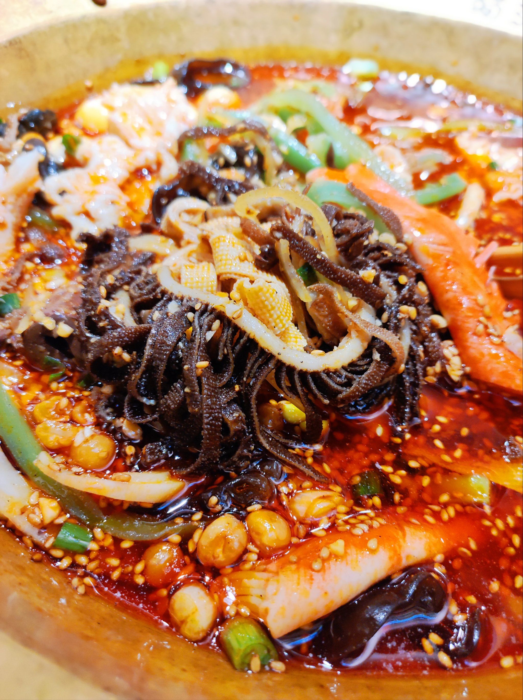 庙会小吃毛肚(毛肚在哪)