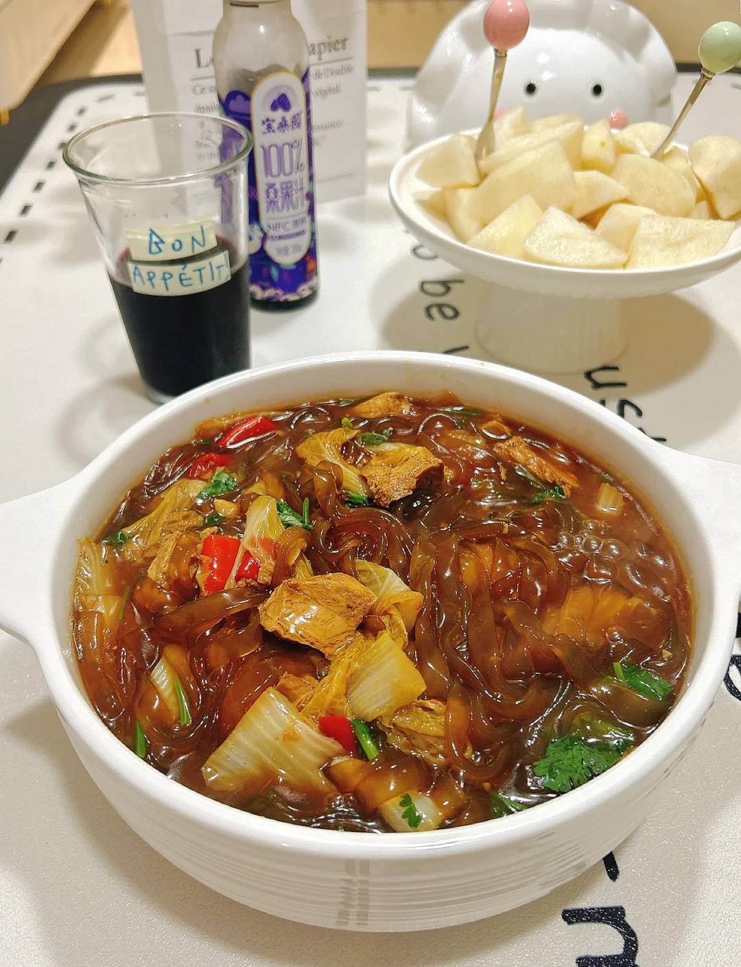 白菜丝粉丝凉菜(白菜粉丝凉菜做法窍门)