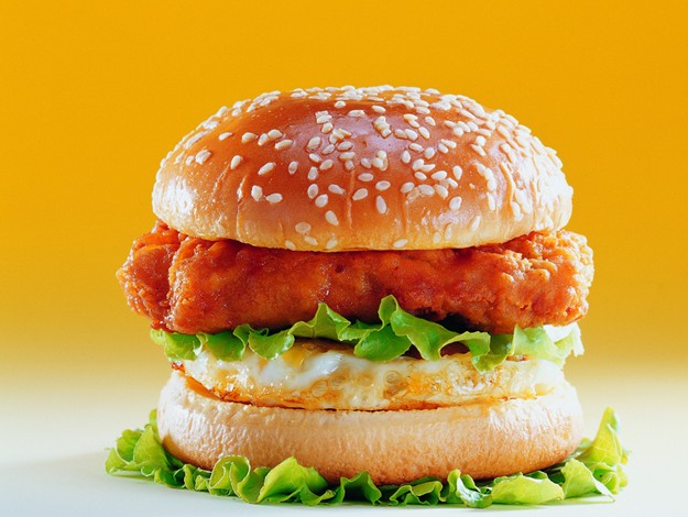 早餐鸡排汉堡(早餐鸡排汉堡的做法)