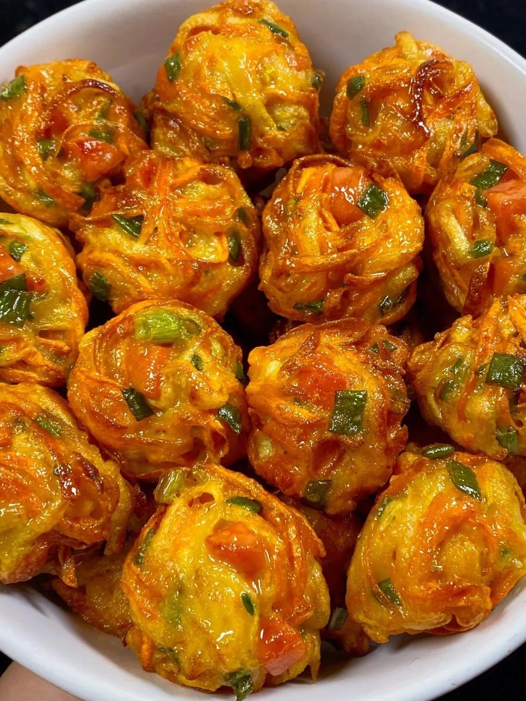 炸丸子家常做法(剩米饭炸丸子家常做法)