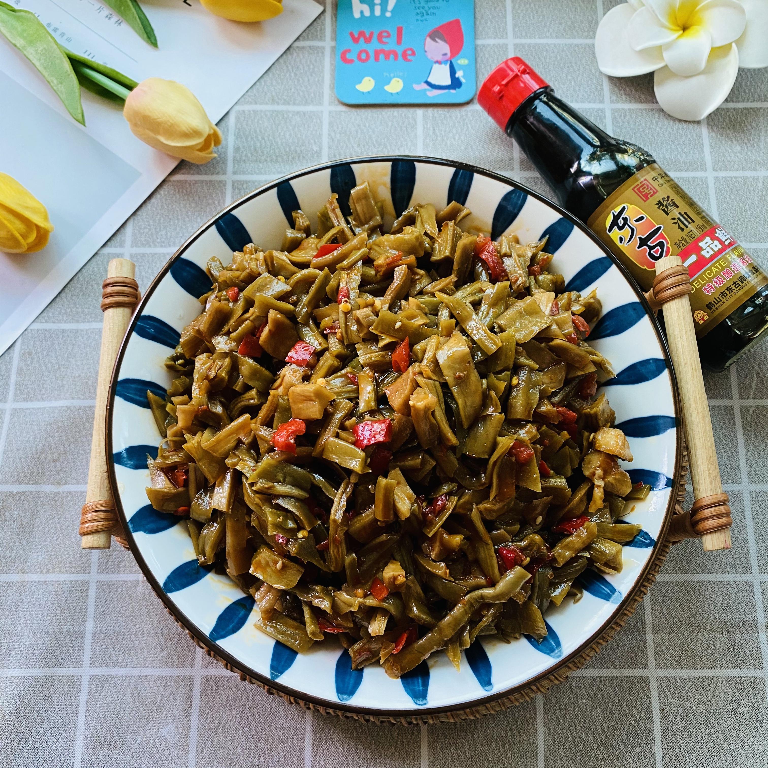 苔干凉菜(苔菜凉拌的做法大全窍门)