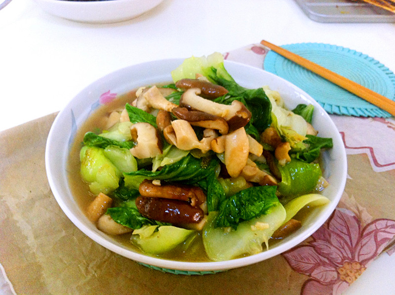 香菇油菜素菜怎么做(香菇油菜怎么做 香菇油菜的家常做法)