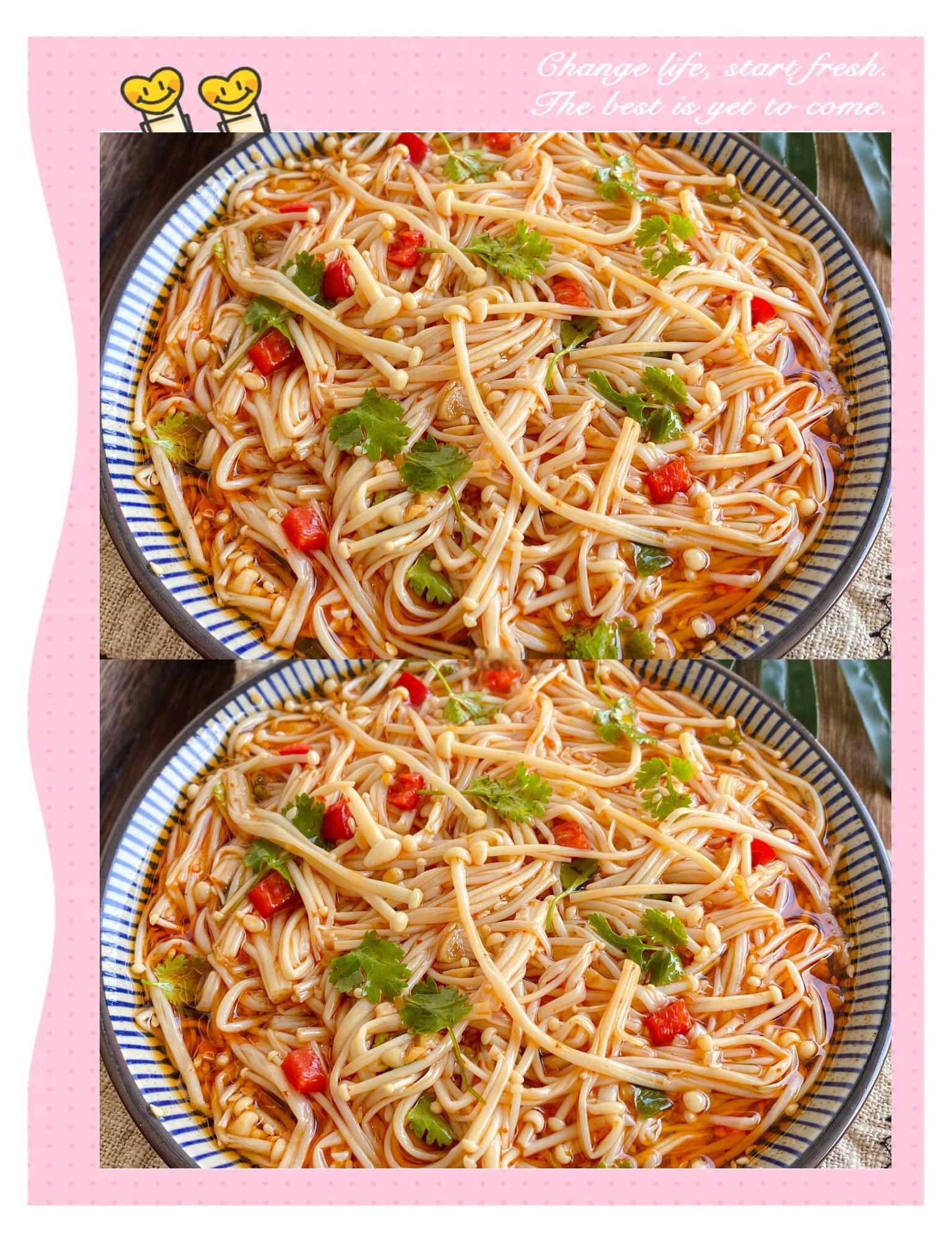 金针蘑的做法凉菜(金针蘑怎么凉拌好吃)