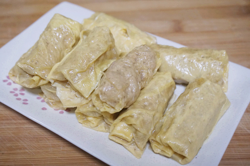 用豆油皮来做素菜卷(用豆油皮来做素菜卷可以吗)