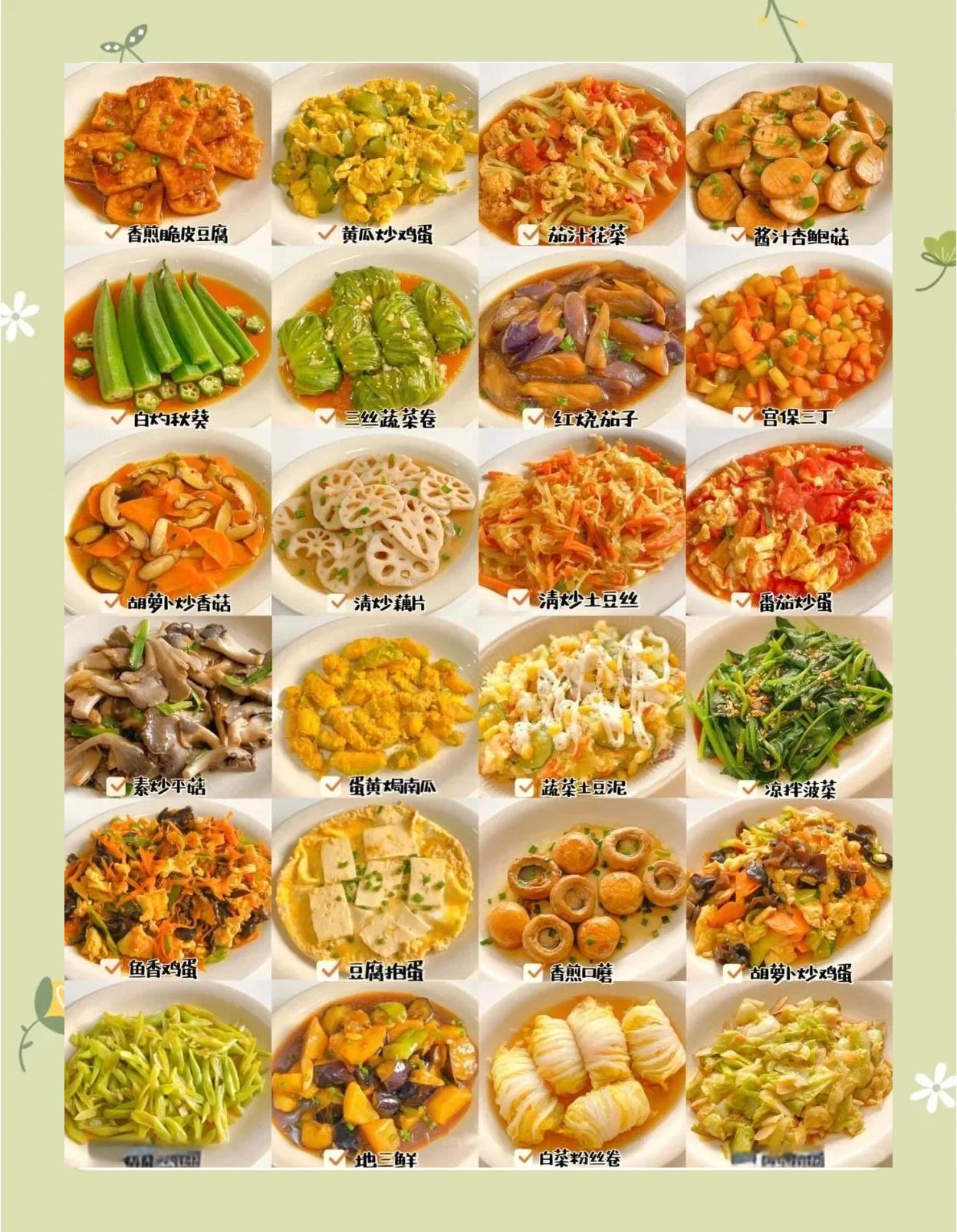 家常小菜素菜(家常小菜素菜怎么做)