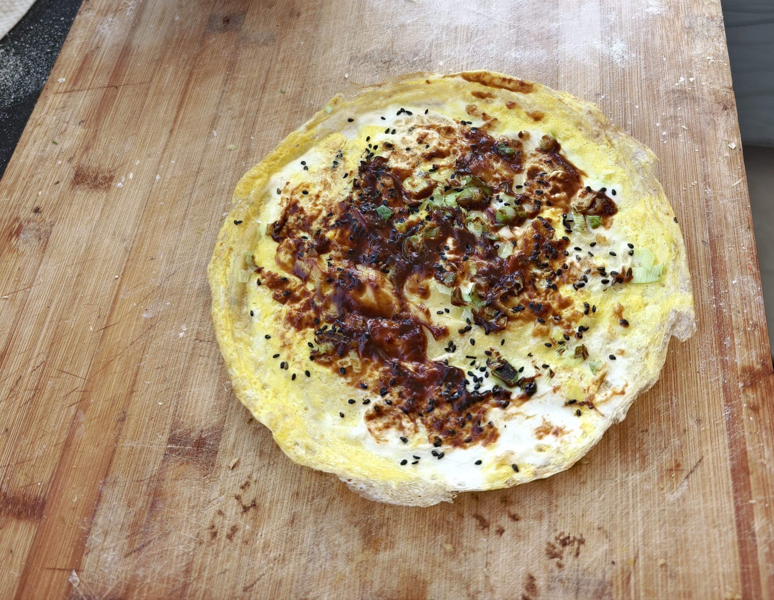 煎饼早餐图片大全(早餐煎饼做法,简单营养,4分钟) 煎饼早餐图片大全(早餐煎饼做法,简单营养,4分钟)