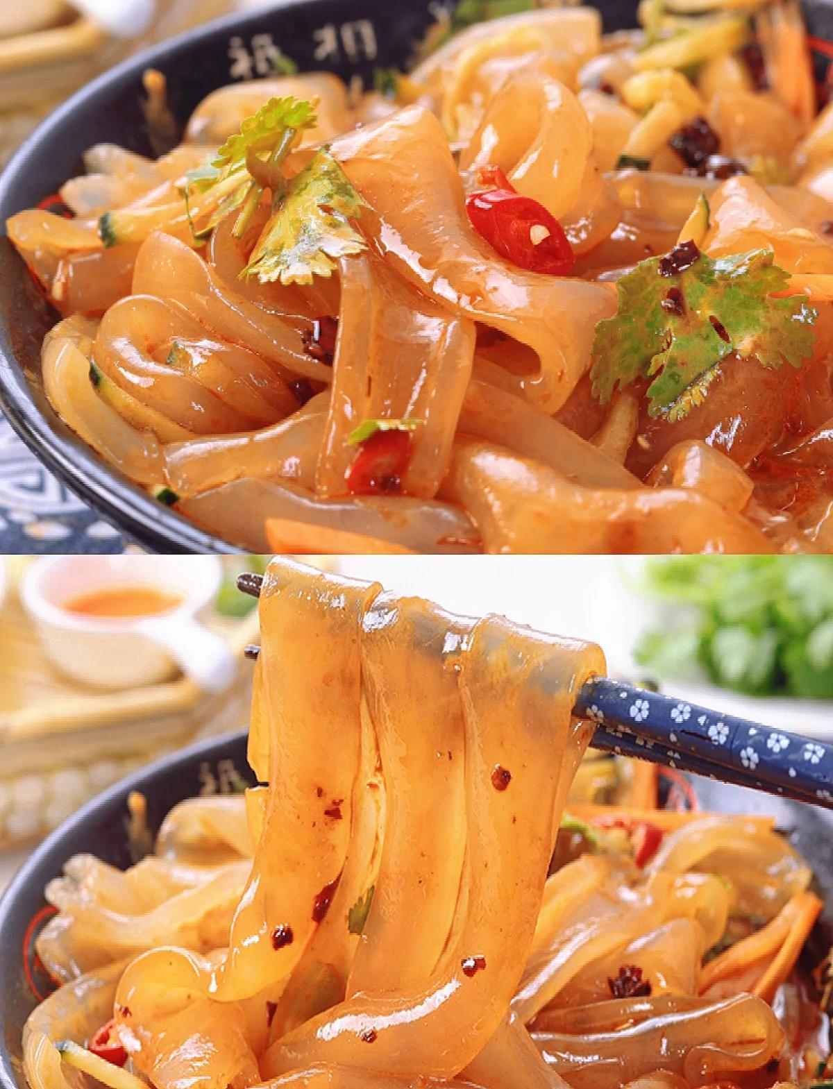 凉菜麻辣鸡皮(麻辣鸡凉菜做法配料)