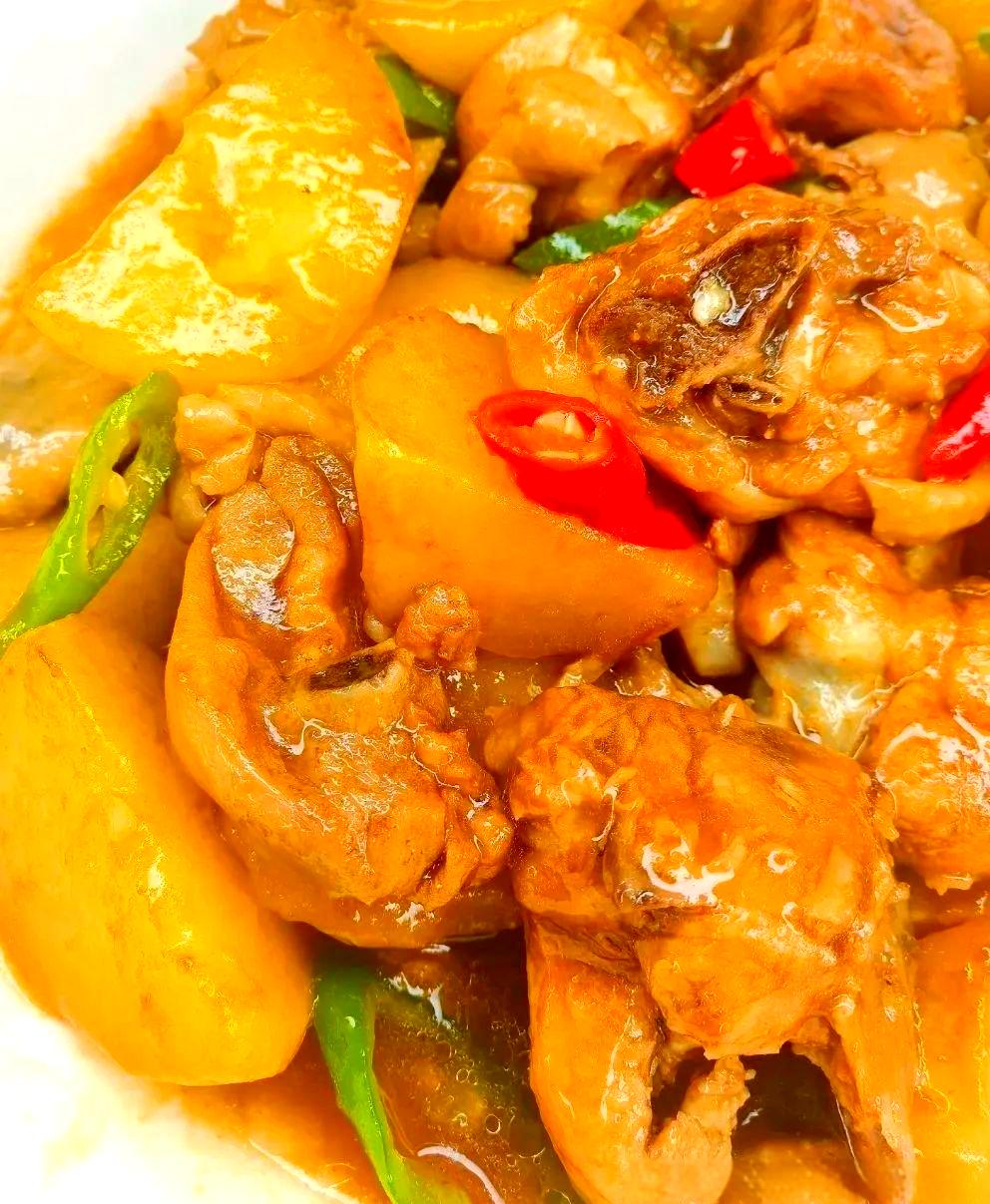 土豆炖鸡快的家常做法(土豆炖鸡最简单做法视频)