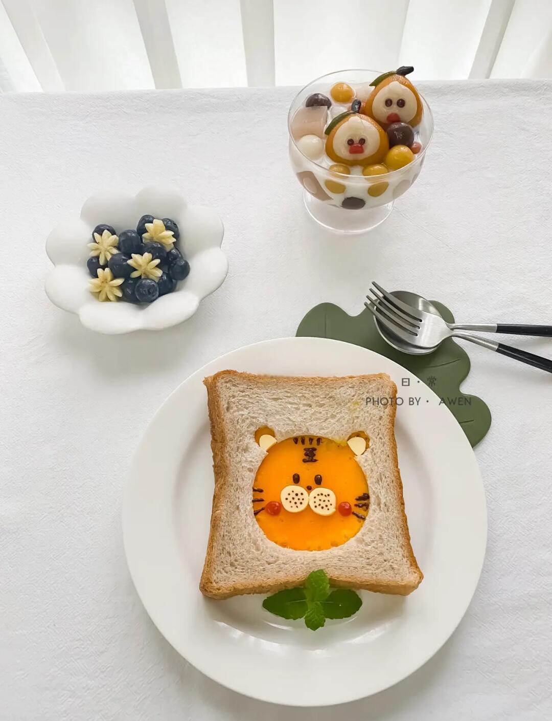 创意土司早餐图片(创意土司早餐图片真实)
