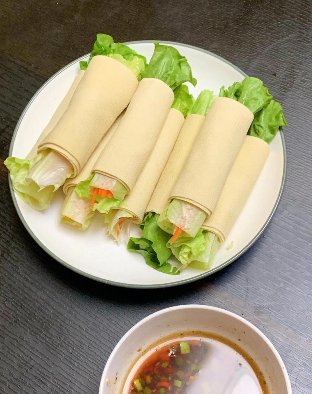 油皮素菜卷(油皮肉卷怎么做好吃)