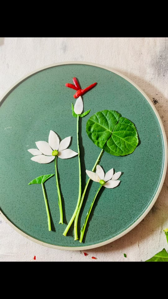 最简单的凉菜画盘(最简单的凉菜画盘子图片)