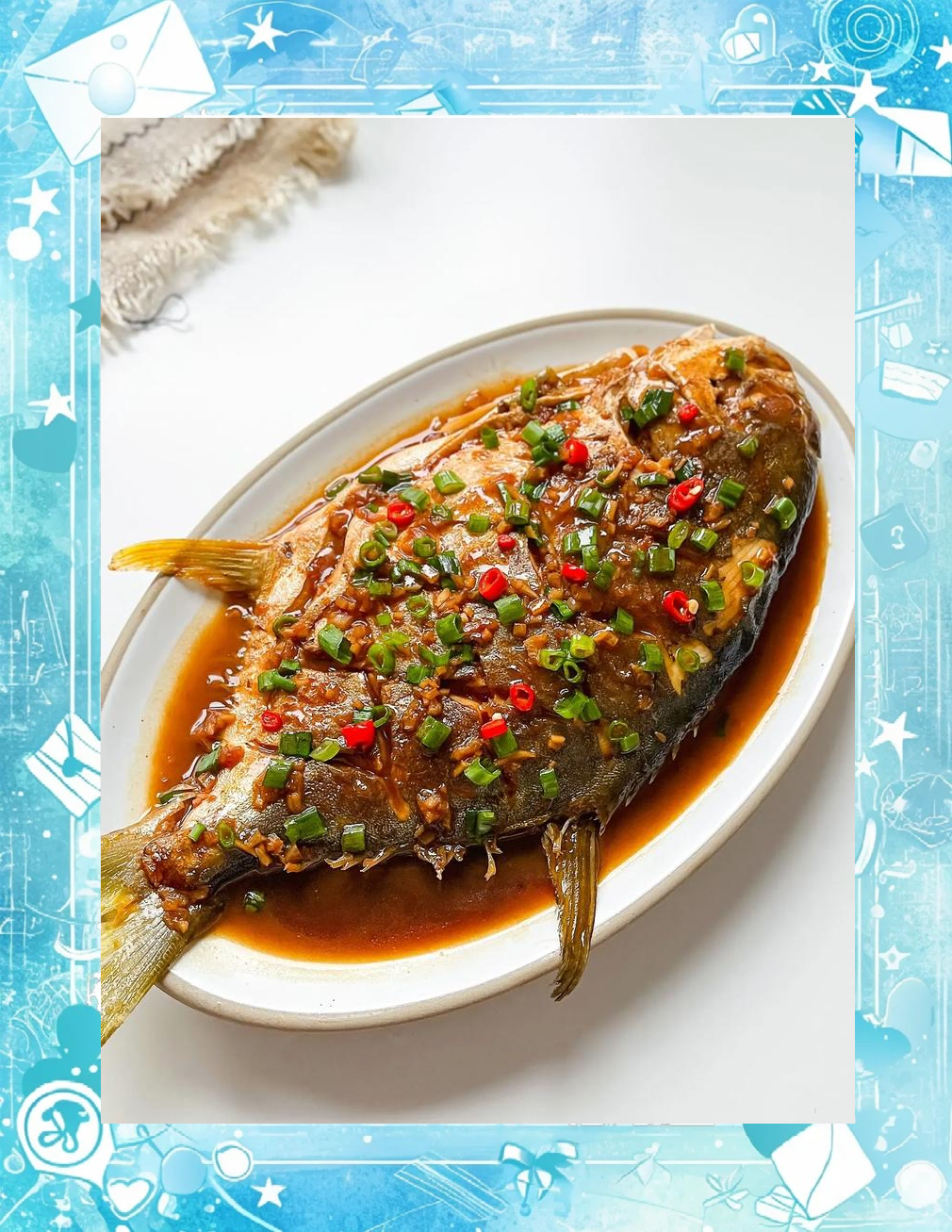 家常红烧鲳鱼图片(家常红烧鲳鱼图片高清)