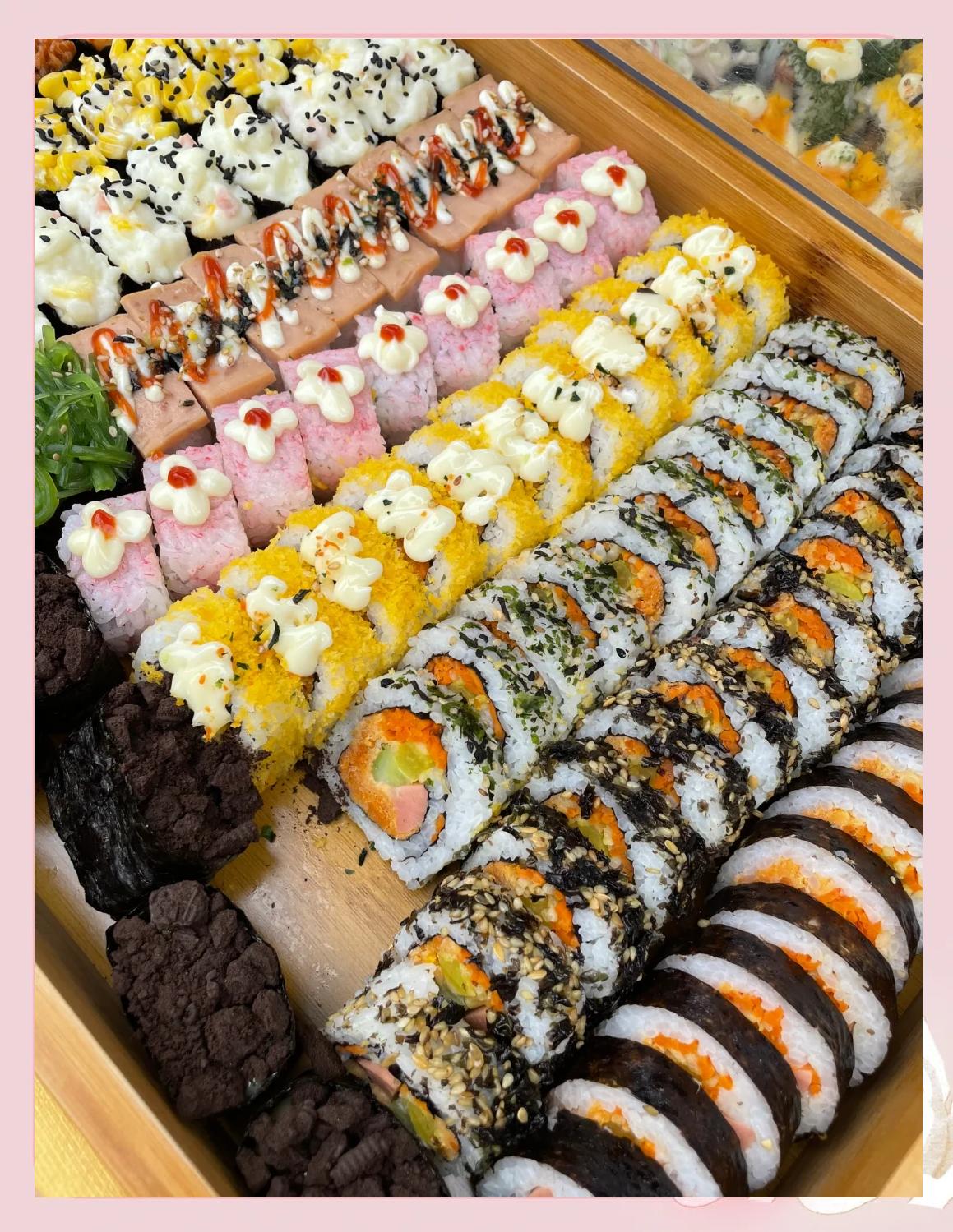 素菜蟹柳卷(蟹柳紫菜卷的做法图解窍门)