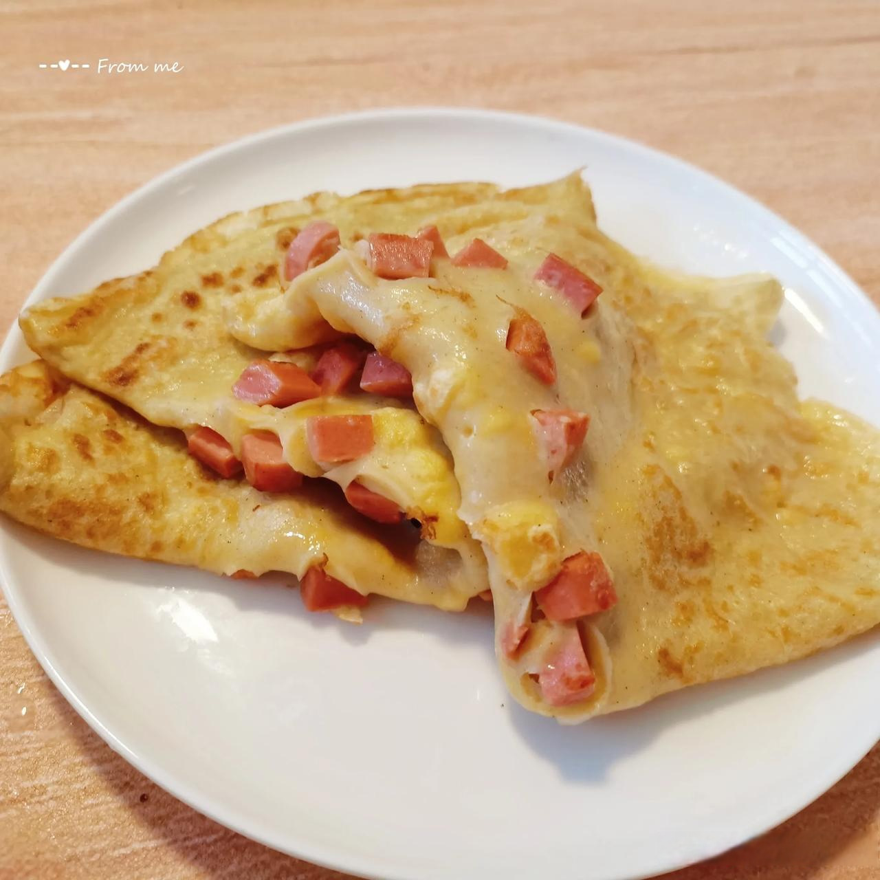 西方早餐蛋饼(西餐早餐鸡蛋煎饼叫什么)
