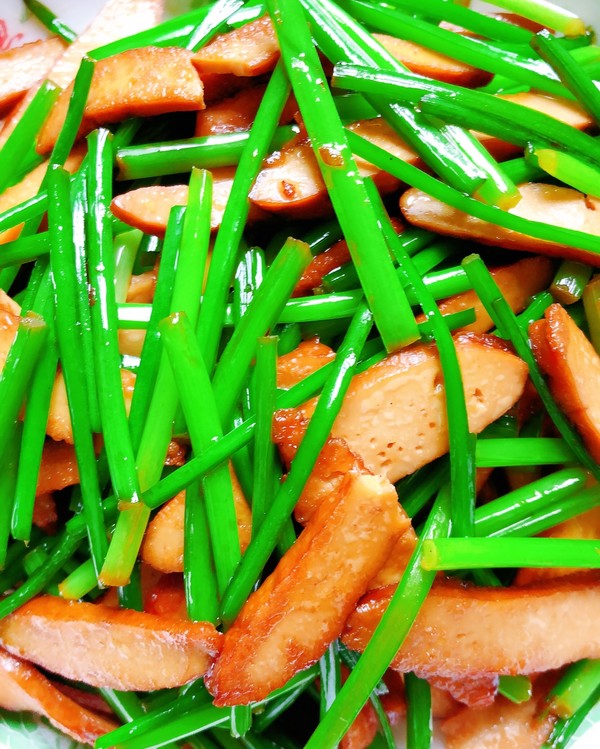 韭菜豆干凉菜(凉拌豆干韭菜怎样做)