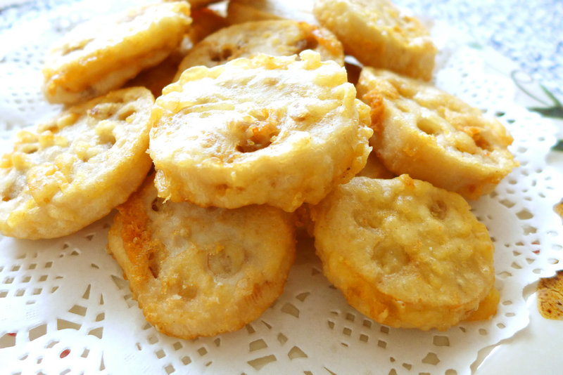 路边小吃炸藕(炸藕片儿怎么做) 路边小吃炸藕(炸藕片儿怎么做)