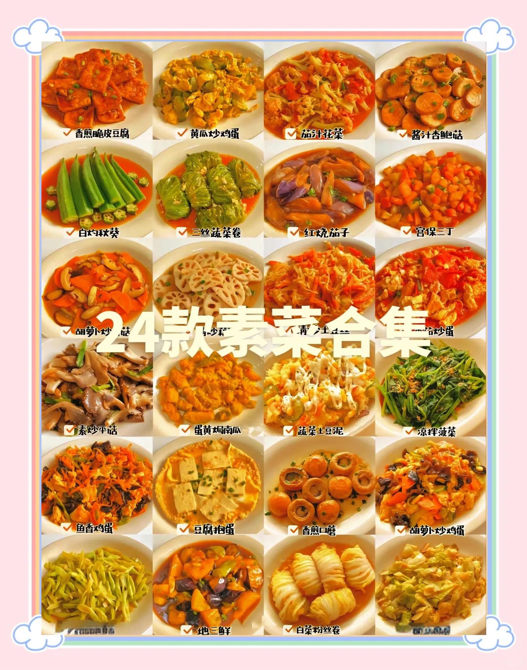 素菜的创意做法大全集(素菜的创意做法大全集图片)