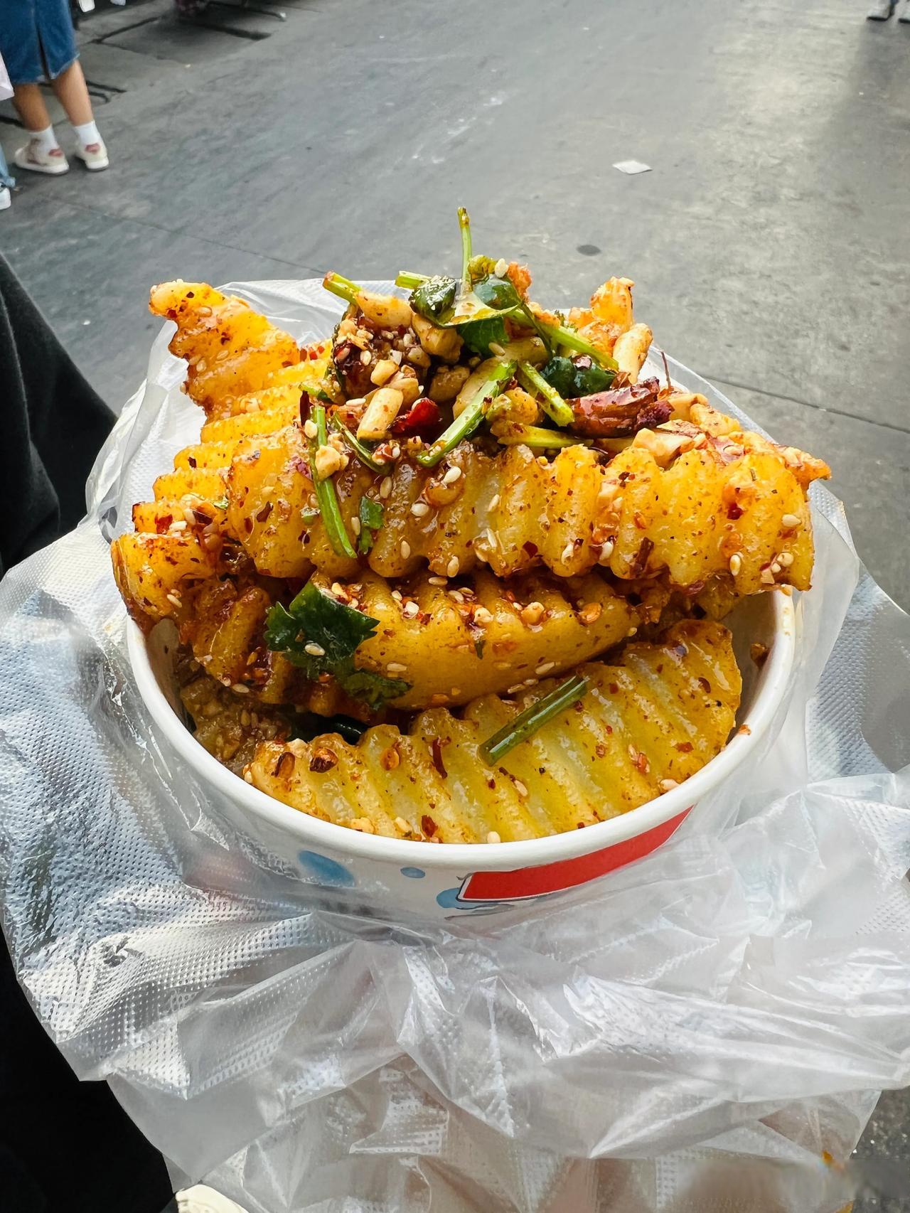 土豆街边小吃图片(土豆街边小吃图片高清)