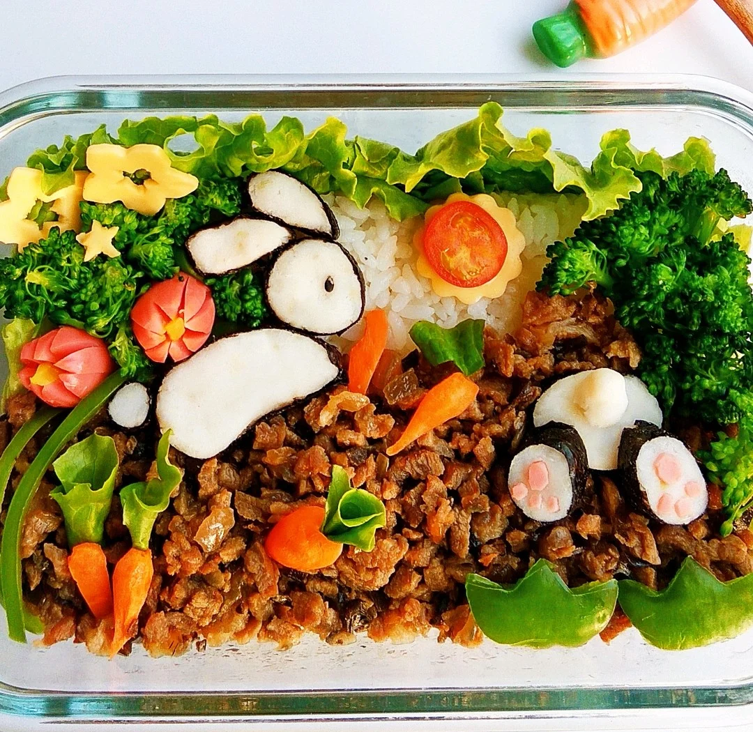 素菜便当饭(简单素食午餐便当)