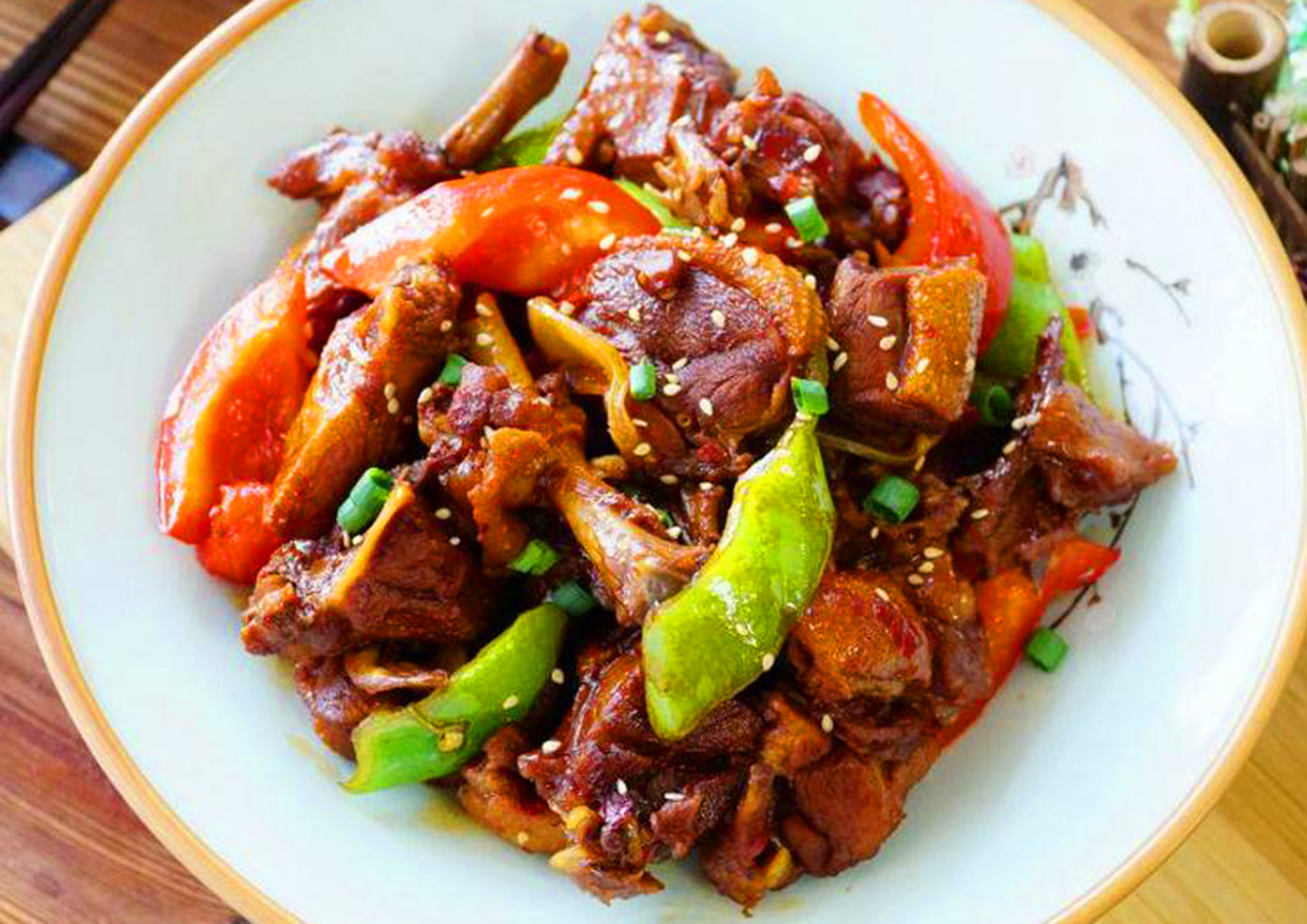 特色焖鸭图片(特色焖鸭图片真实)