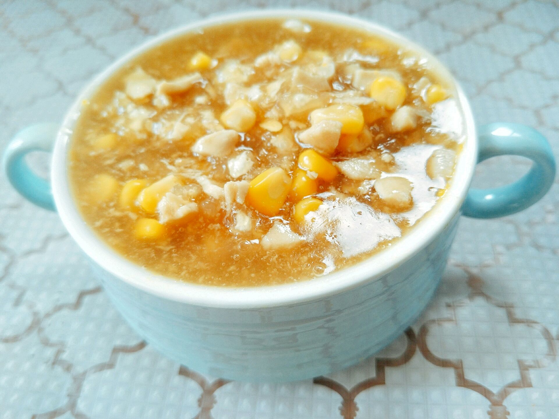 早餐粟米羹(粟米羹怎么做窍门)