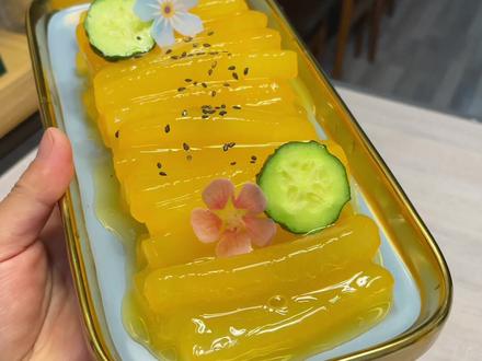 橙汁冬瓜凉菜做法(橙汁冬瓜的做法大全)