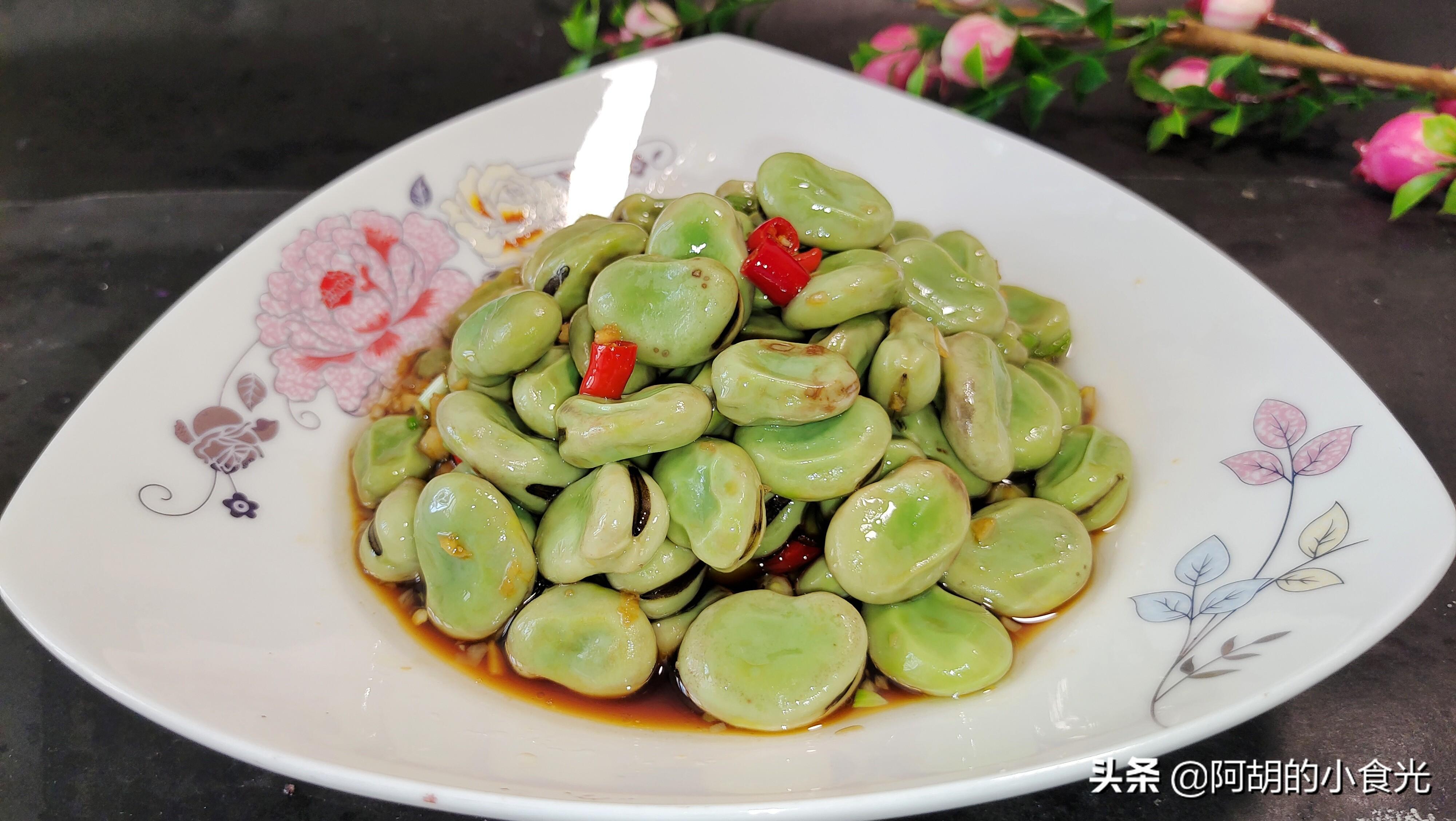 凉菜蚕豆图片大全(凉蚕豆的做法大全集)