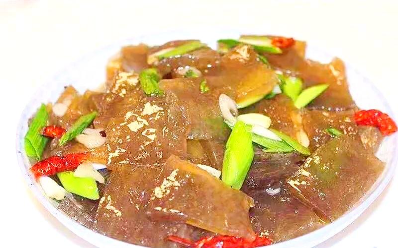 生煎皮渣的家常做法(街边小吃煎皮渣的做法)