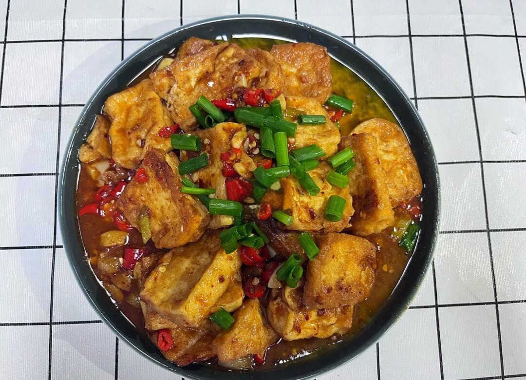 家常香煎豆腐的做法大全(香煎豆腐的做法步骤190字)