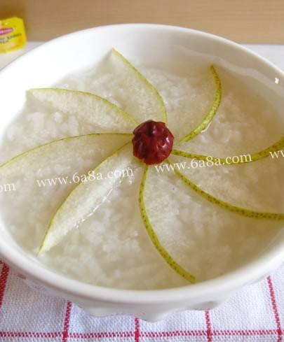 梨粥早餐(梨粥的作用)