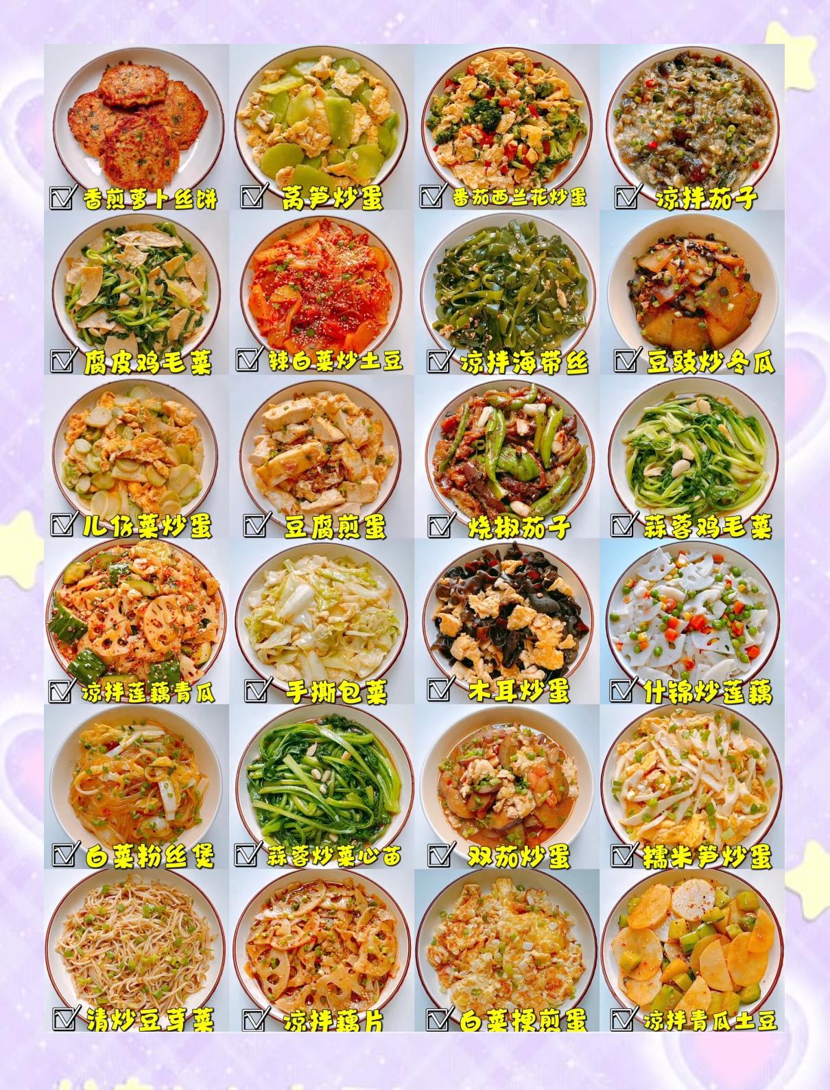 陕北素菜家常菜谱大全(食材_陕北家常菜谱大全窍门)