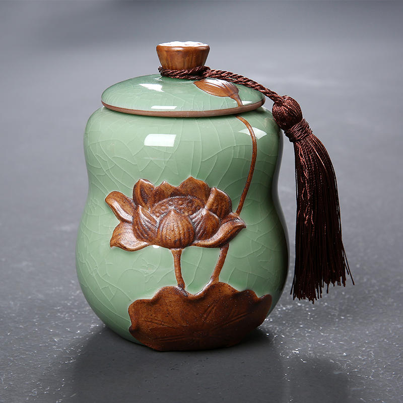 素菜茶叶罐(茶叶罐如何改造成花盆)