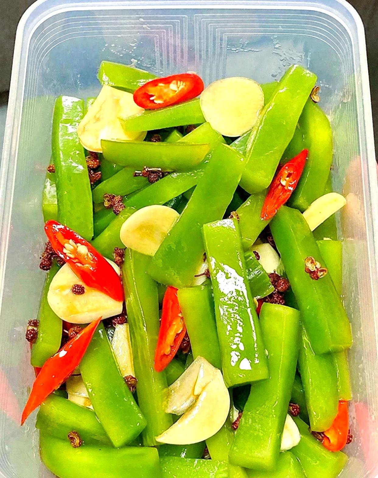 消暑素菜(消暑的饭菜)