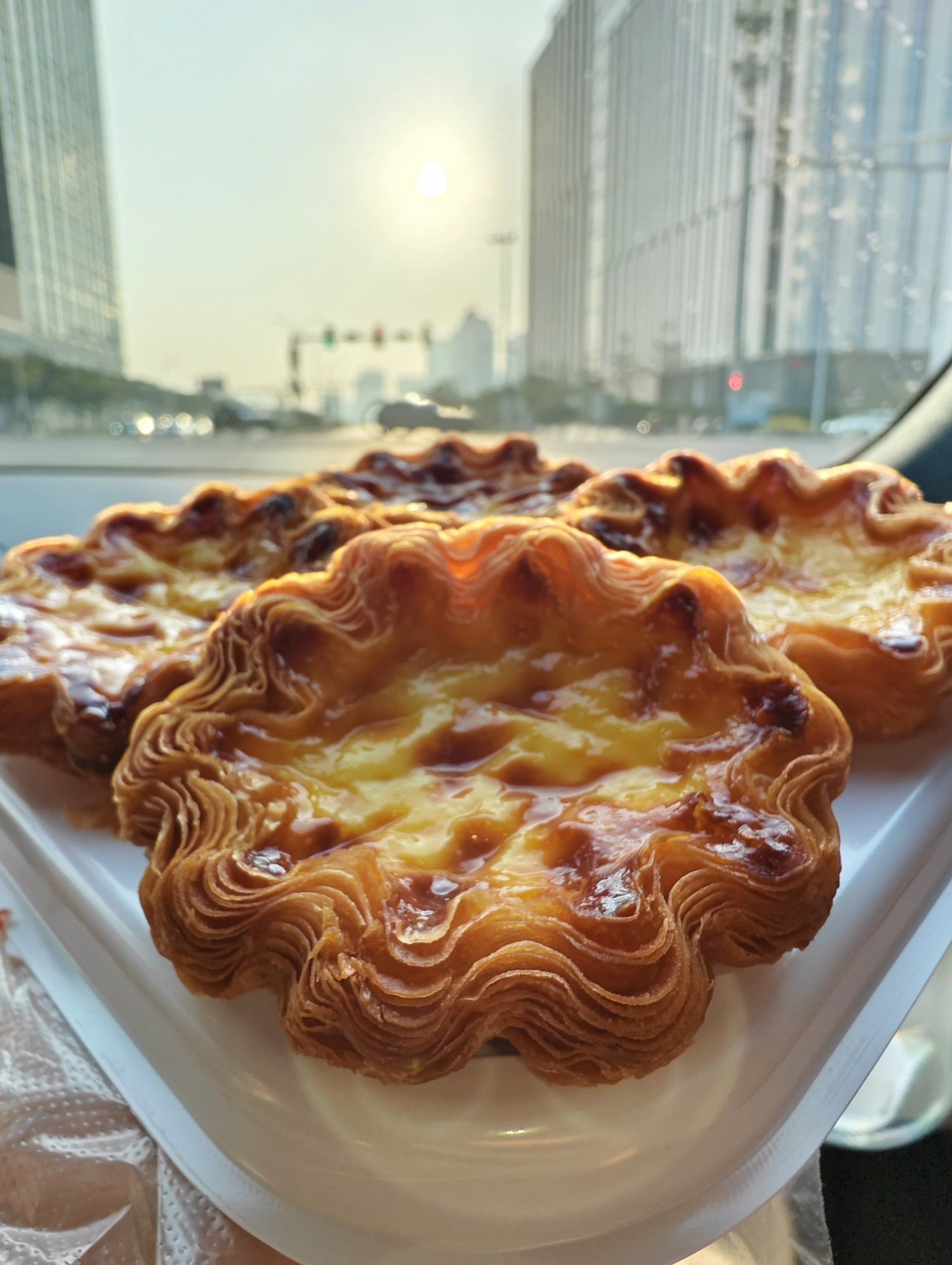 家常烤蛋挞图片(在家如何烤蛋挞窍门)