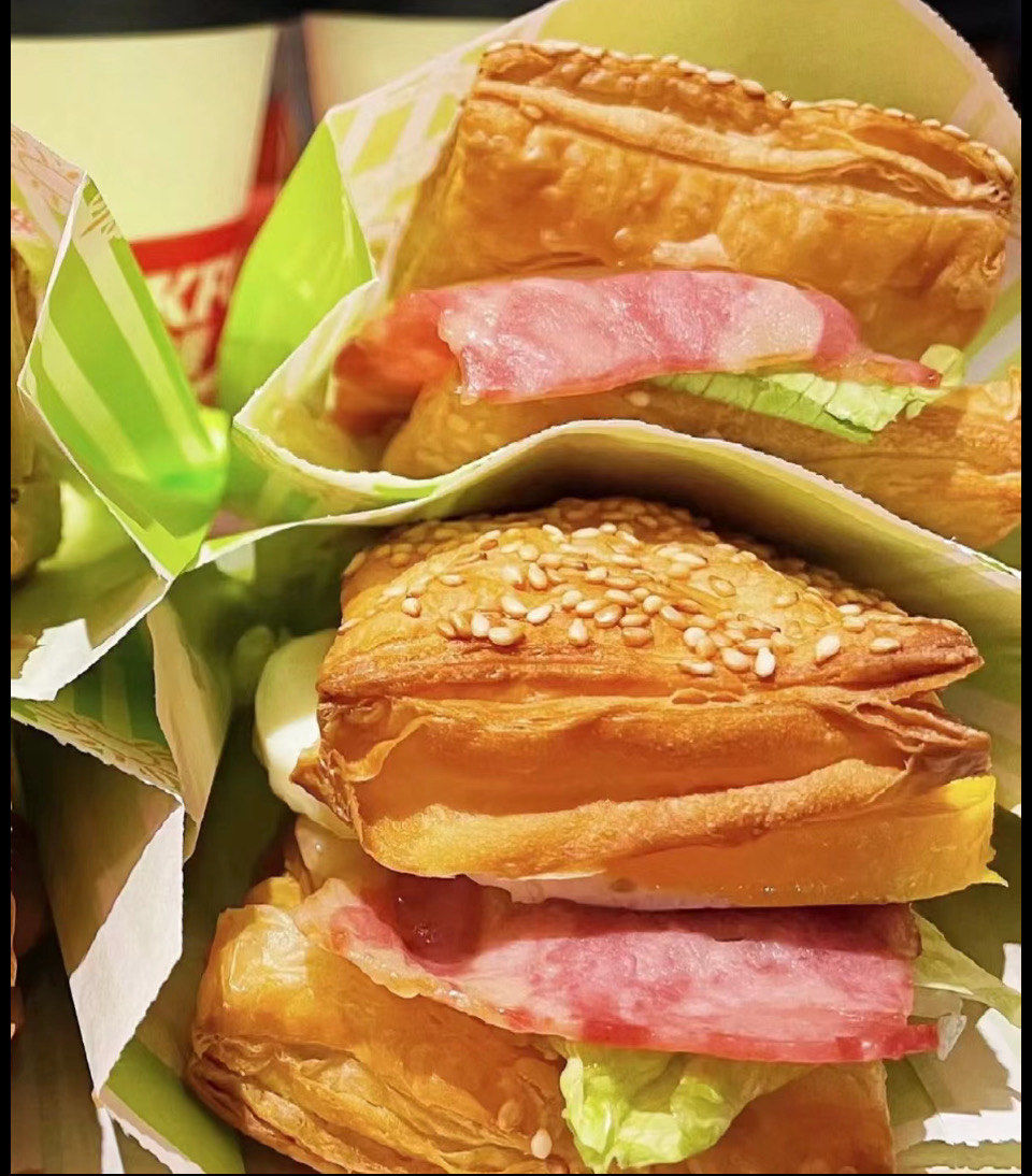 肯德基的早餐图片(肯德基的早餐图片真实)