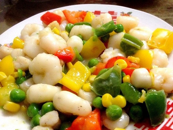 鲜贝炒什么素菜(鲜贝炒几分钟能熟)