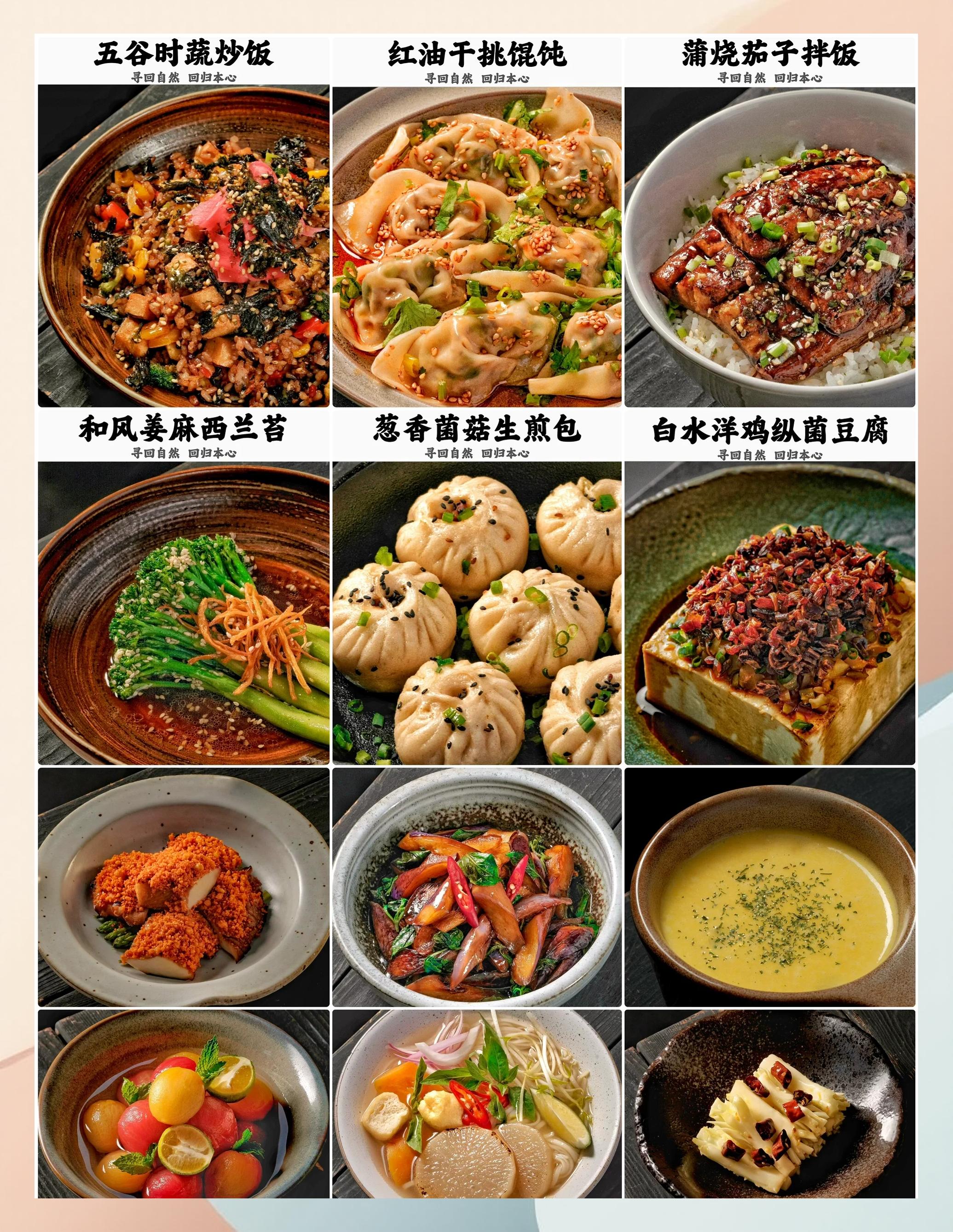 素菜的菜单(素菜菜单图片大全图片)