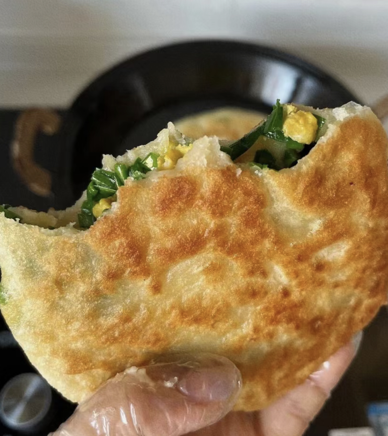 早餐菲菜煎饼(菲菜煎饼的做法窍门)